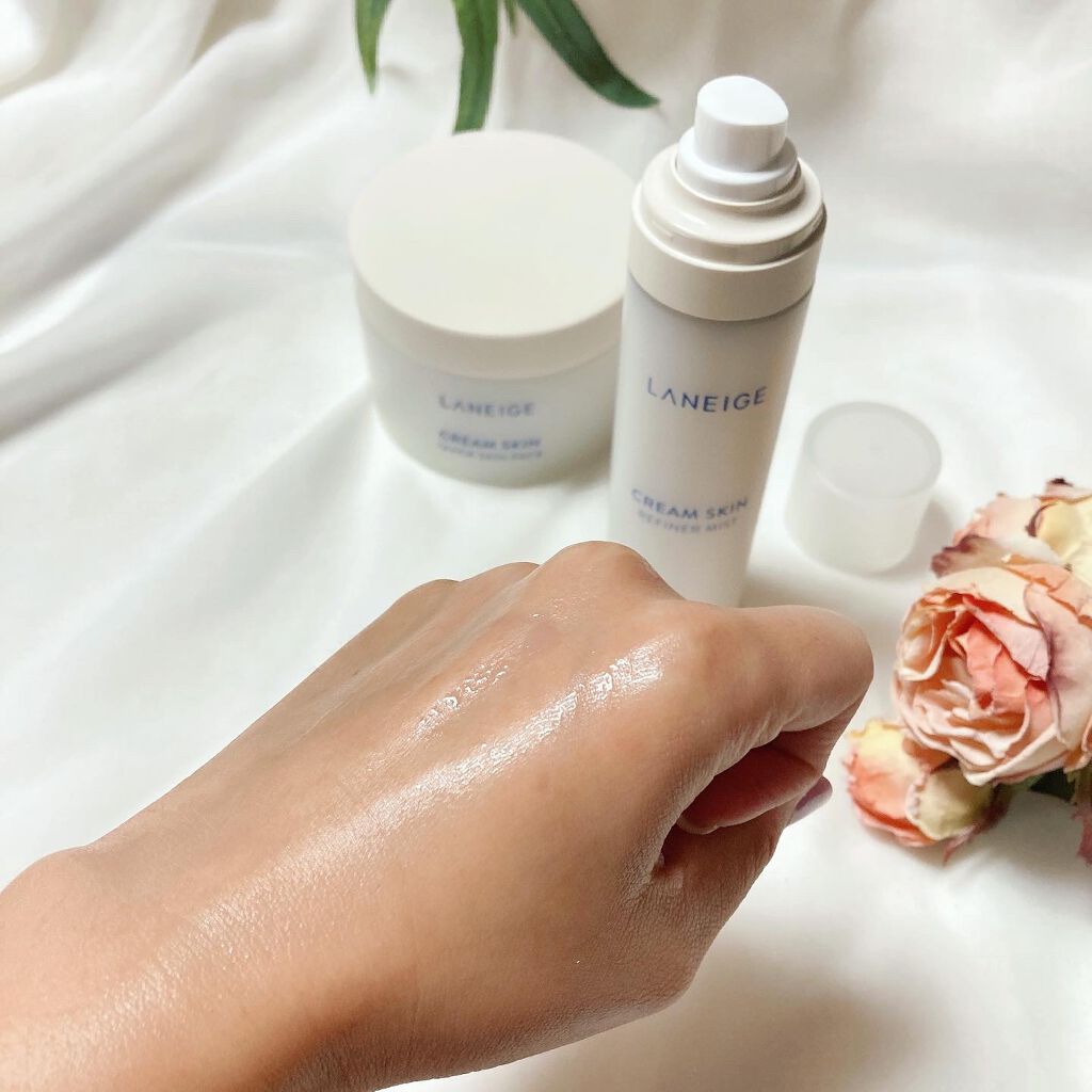 クリームスキン クイックスキンパック/LANEIGE/シートマスク・パックを使ったクチコミ（2枚目）