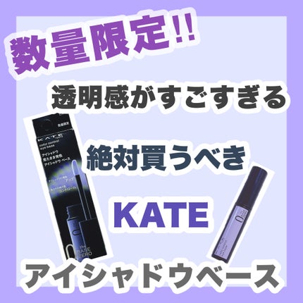 ケイト カラーコントロールアイベース/KATE/アイシャドウベースを使ったクチコミ(1枚目)