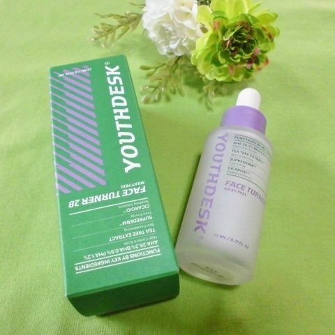 フェースターナー28ミルキーフィール/YOUTHDESK/ピーリングを使ったクチコミ（2枚目）
