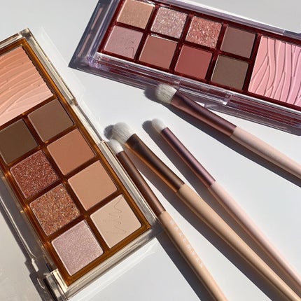 ミックスブラーリングアイパレット/wakemake/マルチパレットを使ったクチコミ(10枚目)