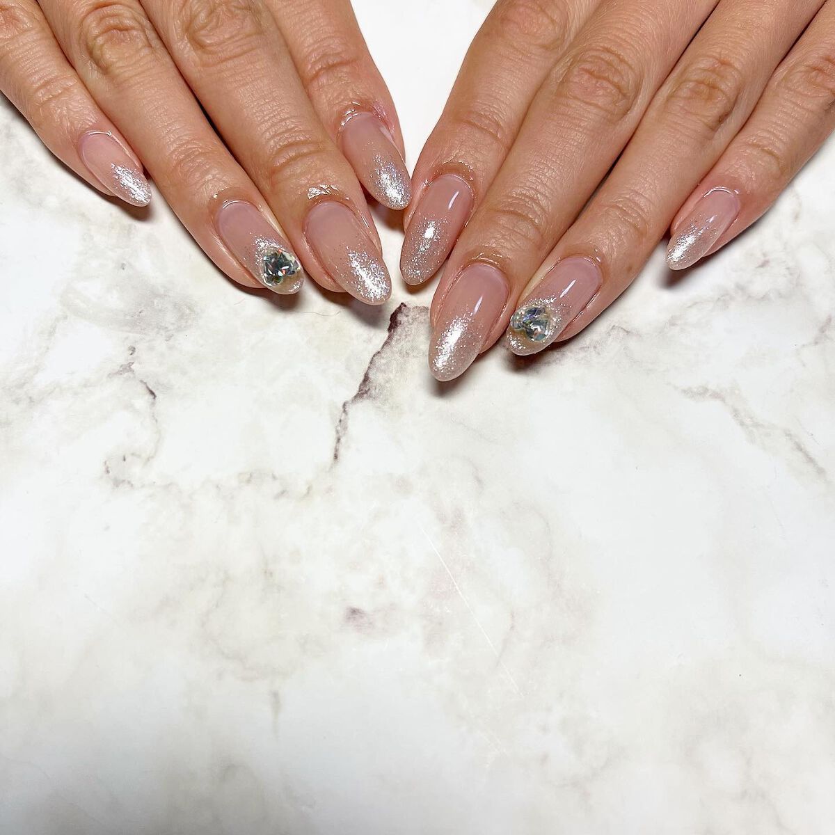 cst on LIPS 「#シンプルネイル#オフィスネイル#simple#simplen..」(3枚目)