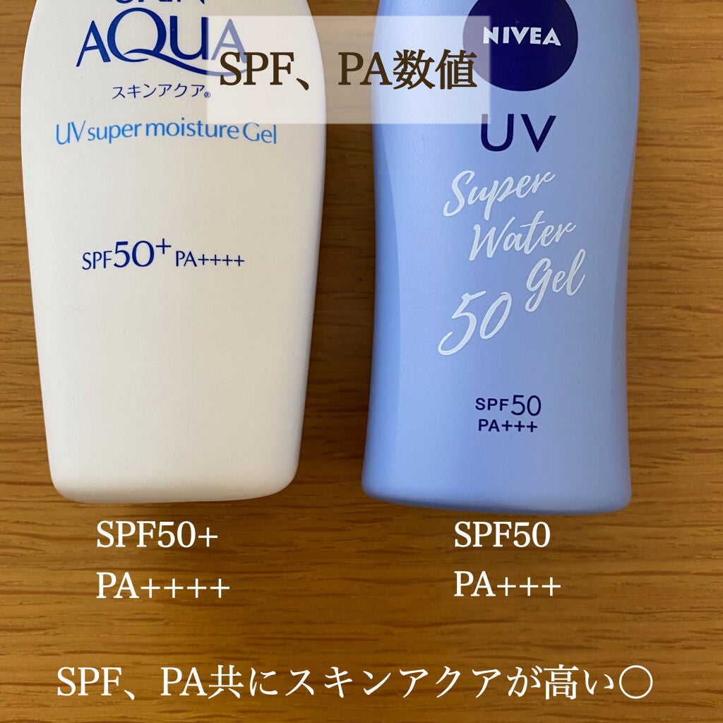 スキンアクア スーパーモイスチャージェル/スキンアクア/日焼け止めジェルを使ったクチコミ(5枚目)