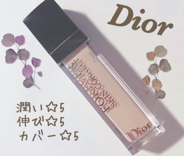 Dior 【旧】ディオールスキン フォーエヴァー スキン コレクト コンシーラーのクチコミ「✨リピ確定！最強コンシーラー✨


伸び⭐️5

少し顔に乗せるだけで、すっと伸ばしていけます.....」（1枚目）