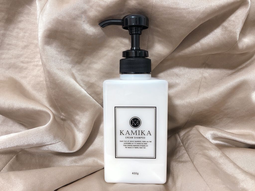 黒髪クリームシャンプー/KAMIKA/シャンプー・コンディショナーを使ったクチコミ（1枚目）