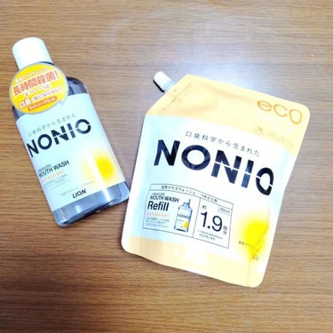 NONIOマウスウォッシュ ノンアルコール ライトハーブミント 600ml/NONIO/マウスウォッシュ・スプレーを使ったクチコミ（1枚目）