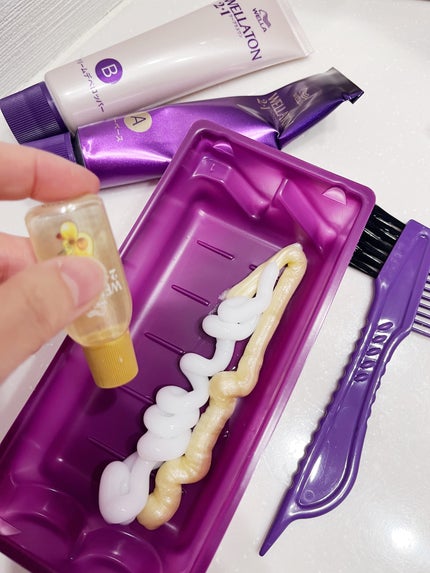 ウエラトーン ツープラスワン クリームタイプ/ウエラ/ヘアカラーを使ったクチコミ(3枚目)