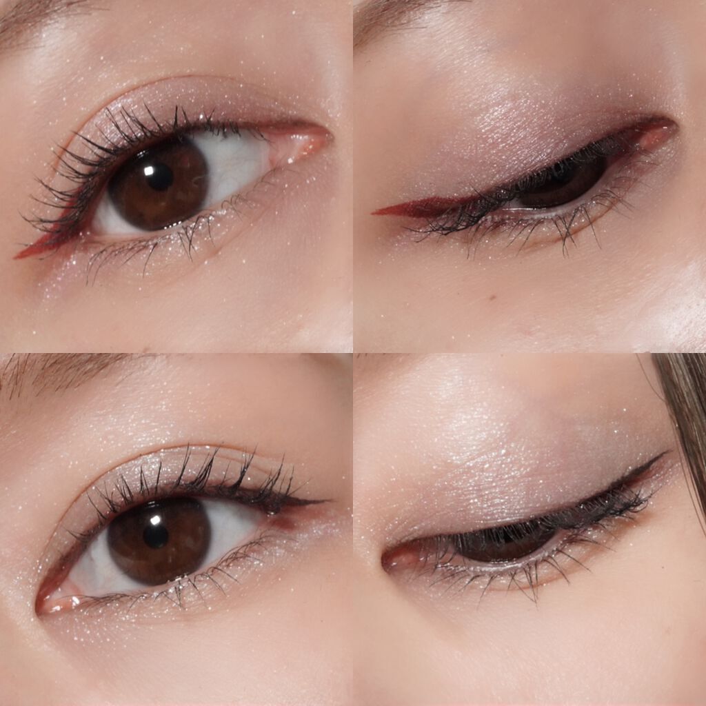 パーフェクトスタイリストアイズ 27 フルーツジェラート（限定容器）/キャンメイク/アイシャドウパレットを使ったクチコミ（3枚目）