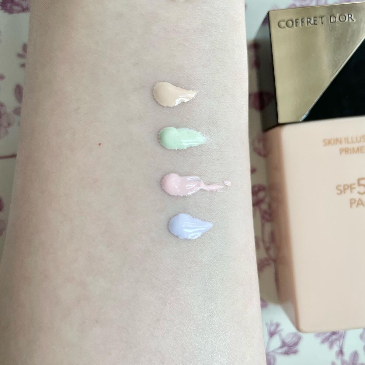 スキンイリュージョンプライマーUV/コフレドール/化粧下地を使ったクチコミ（2枚目）