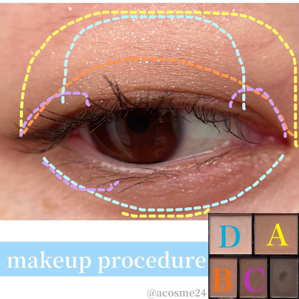 マルチアイパレット/U R GLAM/アイシャドウパレットを使ったクチコミ(2枚目)