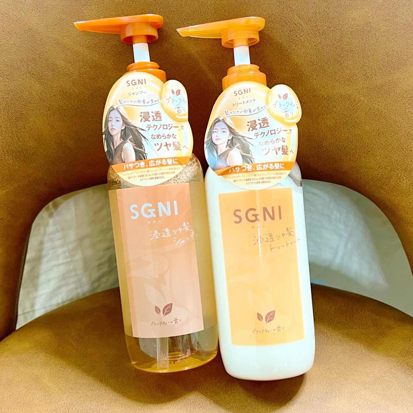 スグニ 浸透ツヤ髪 シャンプー/トリートメント/SGNI/市販シャンプーを使ったクチコミ（1枚目）