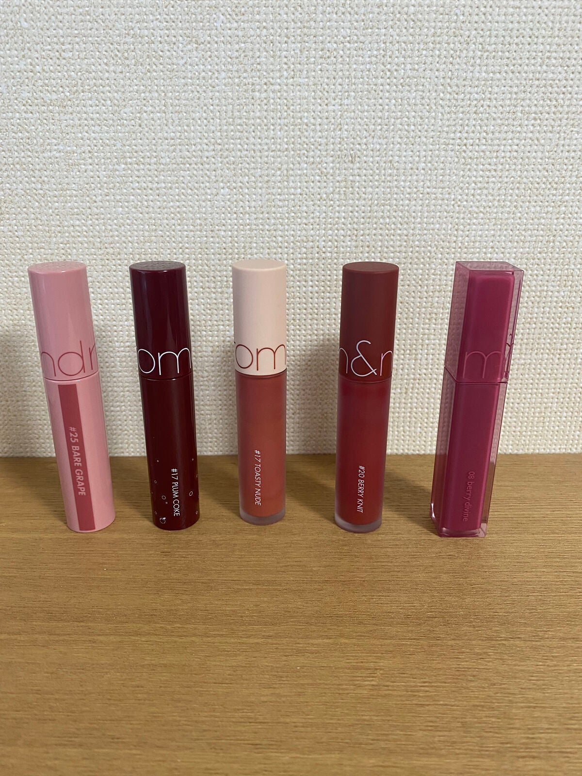 ジューシーラスティングティント/rom&nd/リップティントを使ったクチコミ(1枚目)