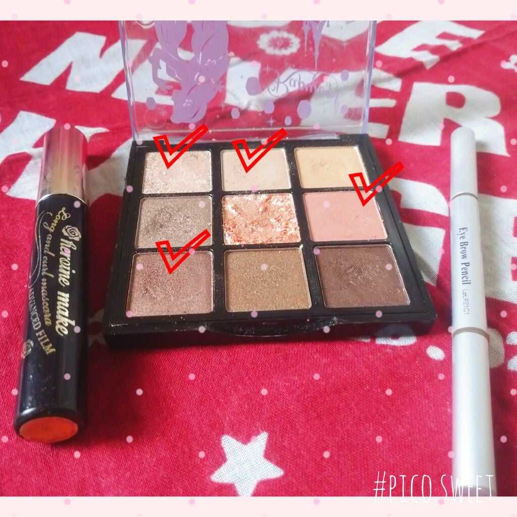 DQDN アイシャドウパレット RP/SHOBIDO/アイシャドウパレットを使ったクチコミ(1枚目)