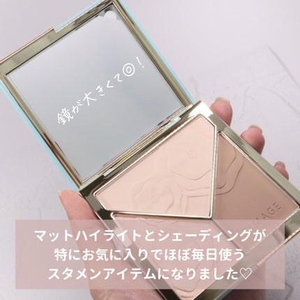 ハイライトシェーディングパレット/TIMAGE/パウダーハイライトを使ったクチコミ(8枚目)