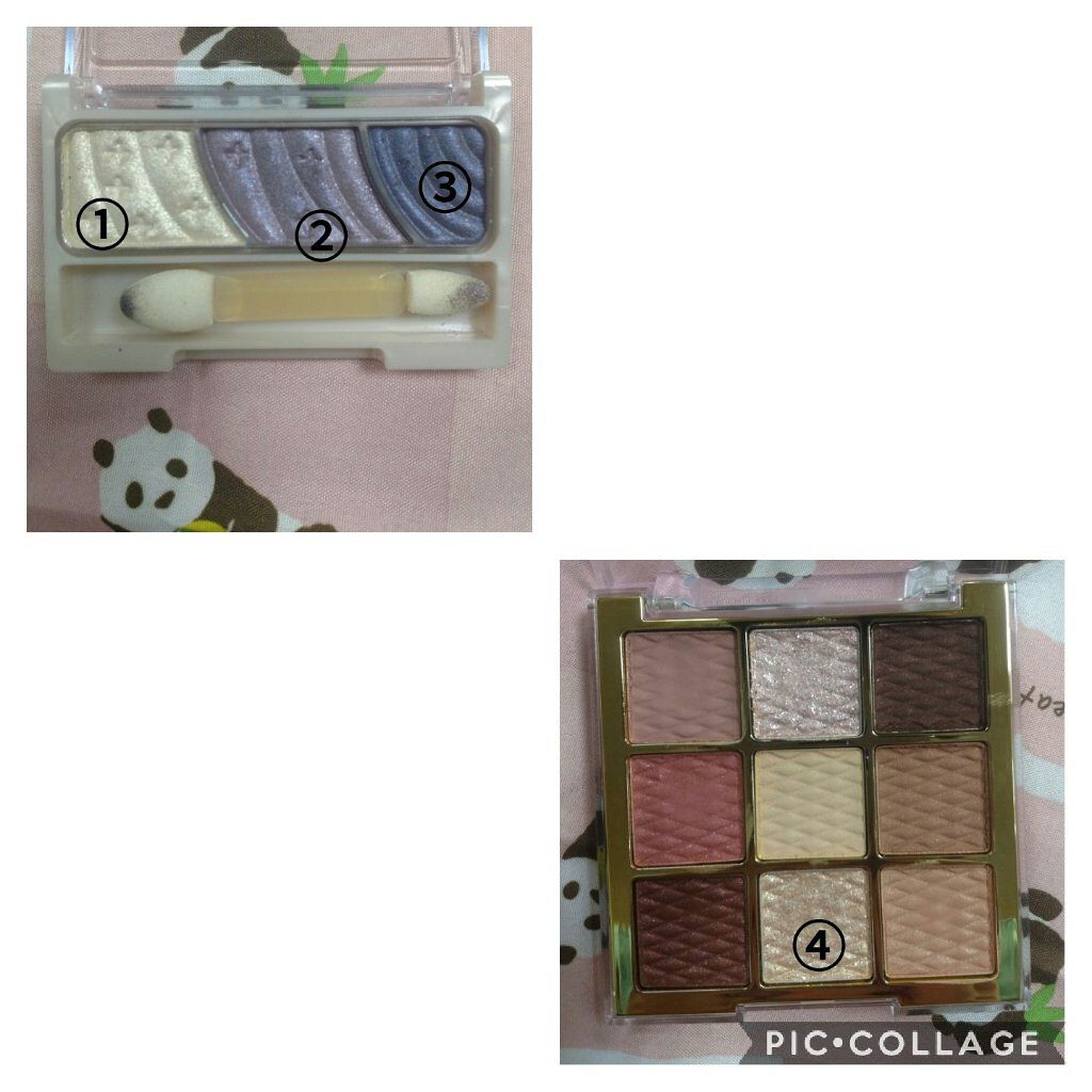 トーンアップアイシャドウ/CEZANNE/アイシャドウパレットを使ったクチコミ（2枚目）