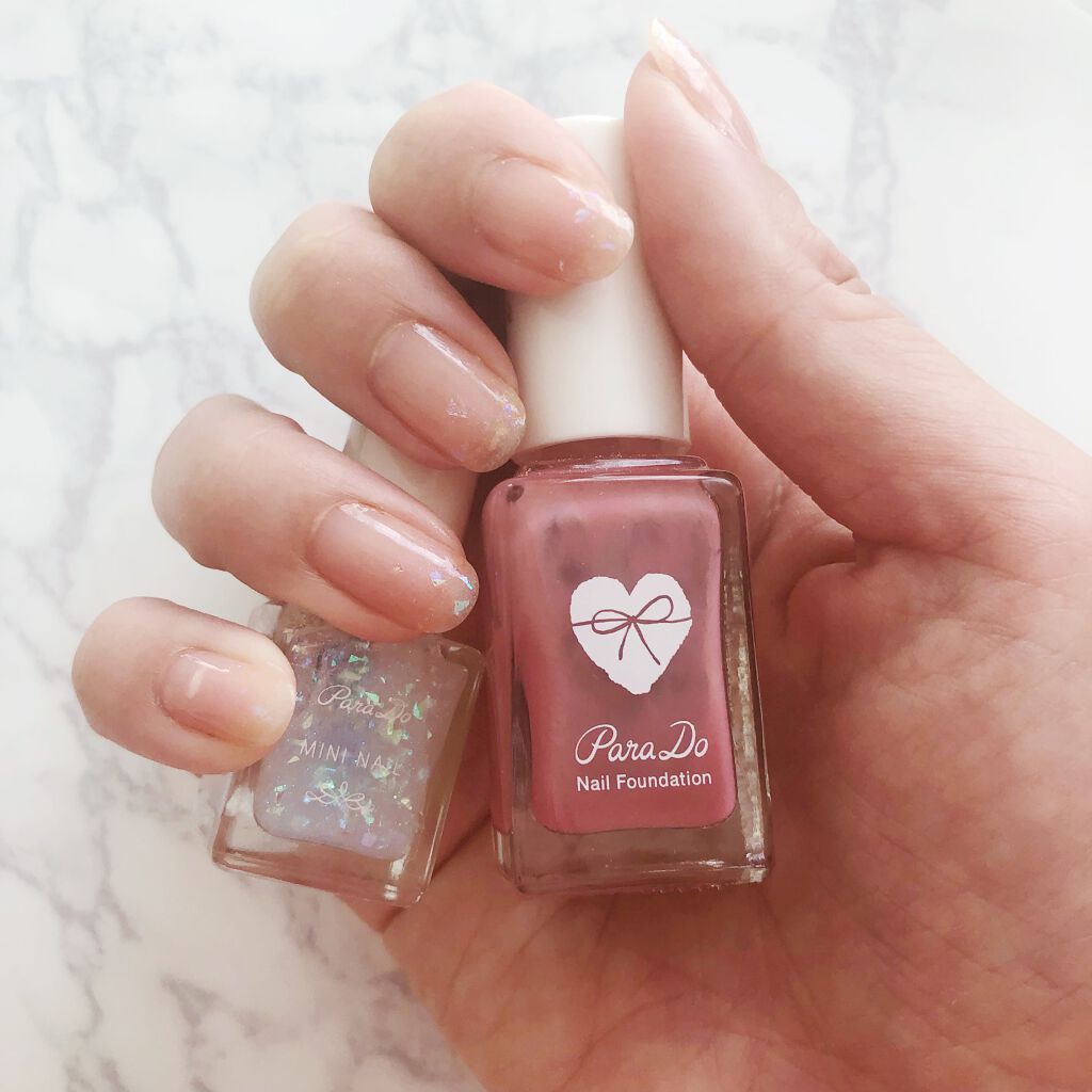 ネイルファンデーション/パラドゥ/マニキュアを使ったクチコミ(1枚目)