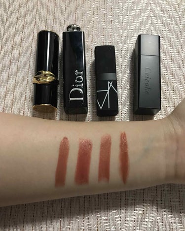 リップスティック(旧)/NARS/口紅を使ったクチコミ（3枚目）