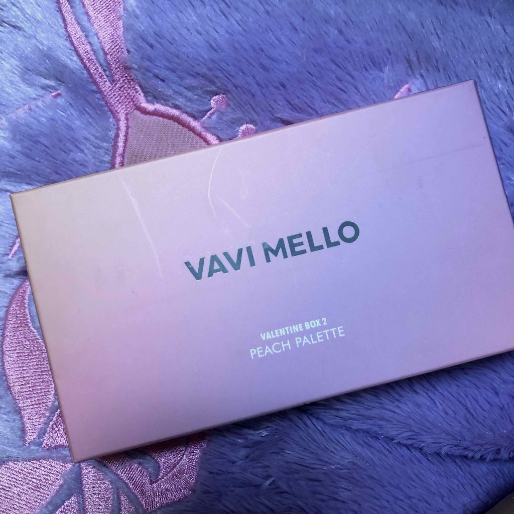 バレンタインボックス2 ピーチパレット/VAVI MELLO/アイシャドウパレットを使ったクチコミ(1枚目)