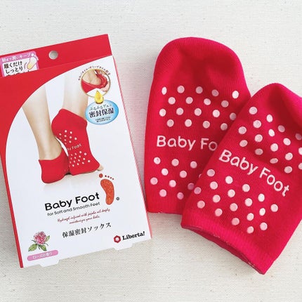 ベビーフット 保湿密封ソックス/ベビーフット/レッグ・フットケアを使ったクチコミ(1枚目)