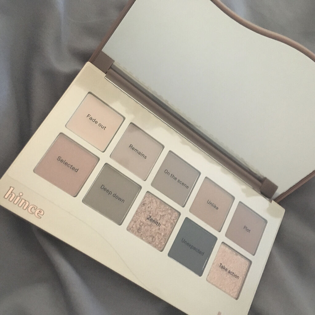 ニューデップスアイシャドウパレット/hince/アイシャドウパレットを使ったクチコミ（2枚目）