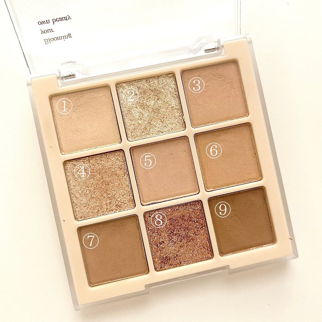 シャドウパレット/dasique/アイシャドウパレットを使ったクチコミ（3枚目）