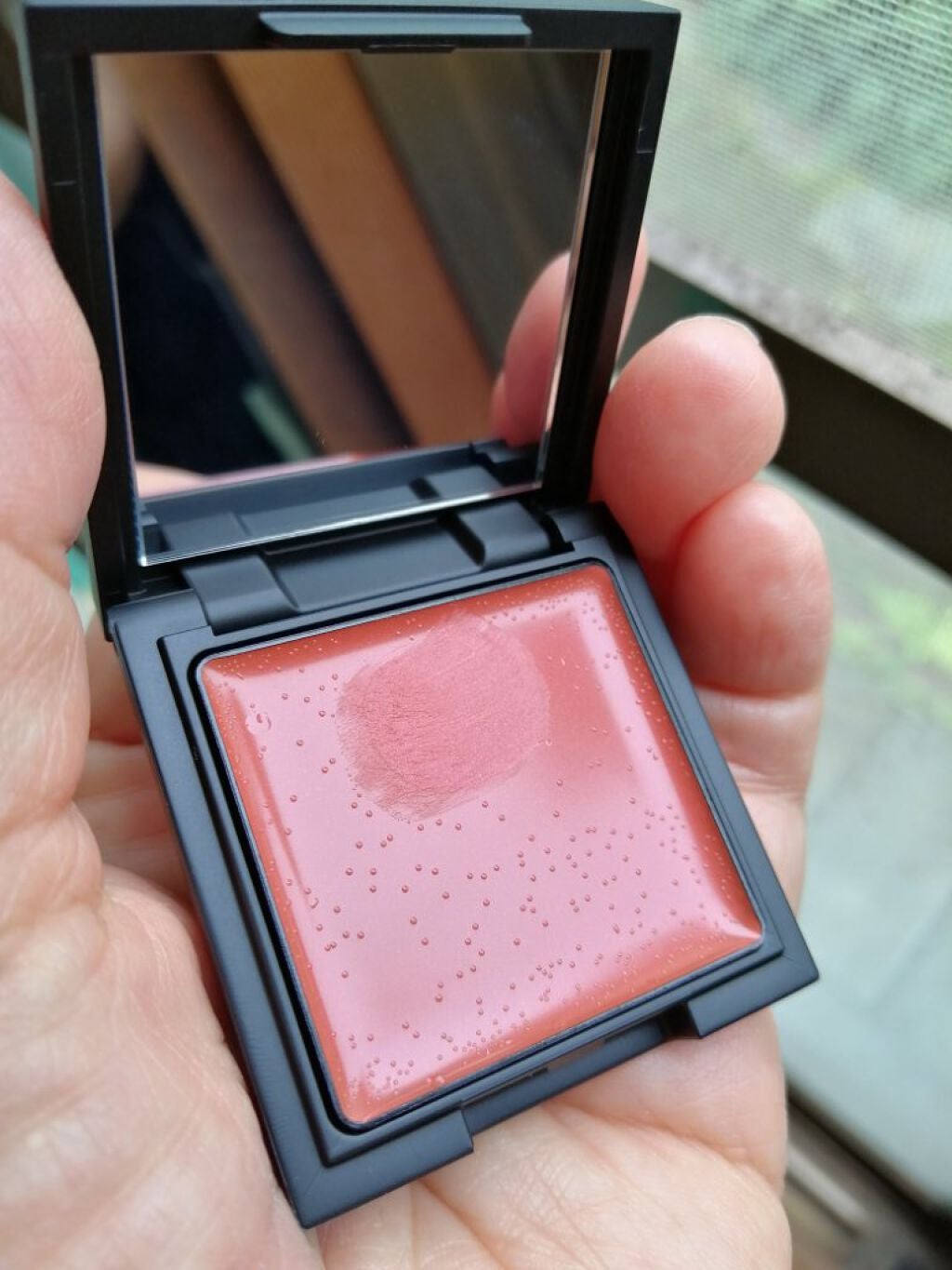 カムフィー クリームブラッシュ/Celvoke/ジェル・クリームチークを使ったクチコミ(1枚目)