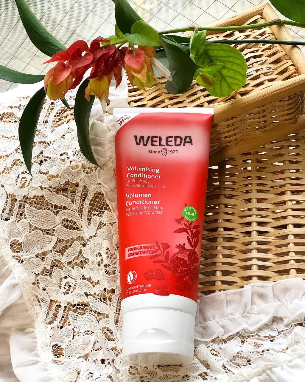 ざくろ ヘアシャンプー/ヘアコンディショナー/WELEDA/市販シャンプーを使ったクチコミ(1枚目)