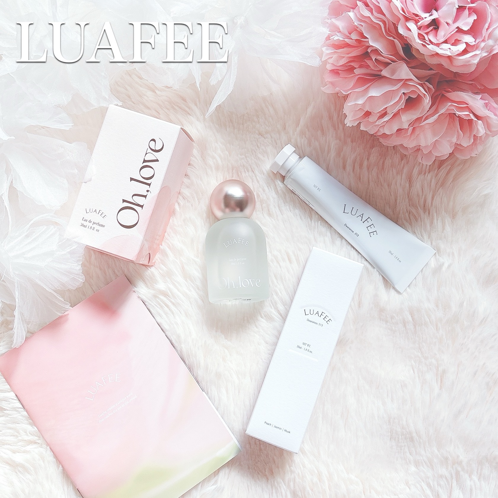 ソリッド パフューム ホワイトアプリコット/LUAFEE/練り香水を使ったクチコミ（1枚目）