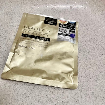ダーマレーザースーパーVC100マスク/クオリティファースト/シートマスク・パックを使ったクチコミ(1枚目)
