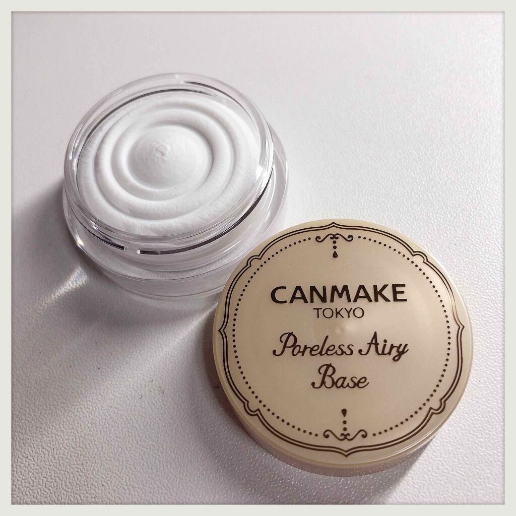 ポアレスエアリーベース/キャンメイク/化粧下地を使ったクチコミ(2枚目)