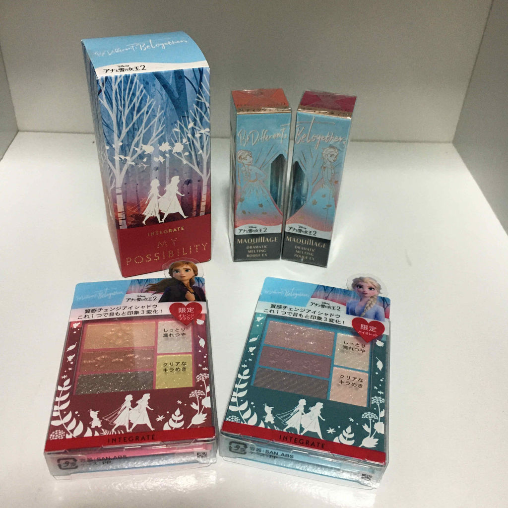 トリプルレシピアイズ/インテグレート/アイシャドウパレットを使ったクチコミ（1枚目）