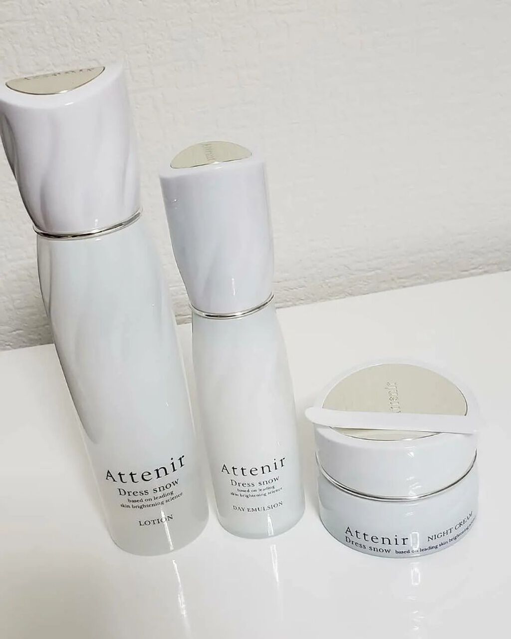 ドレススノー ローション【医薬部外品】 /アテニア/化粧水を使ったクチコミ（1枚目）