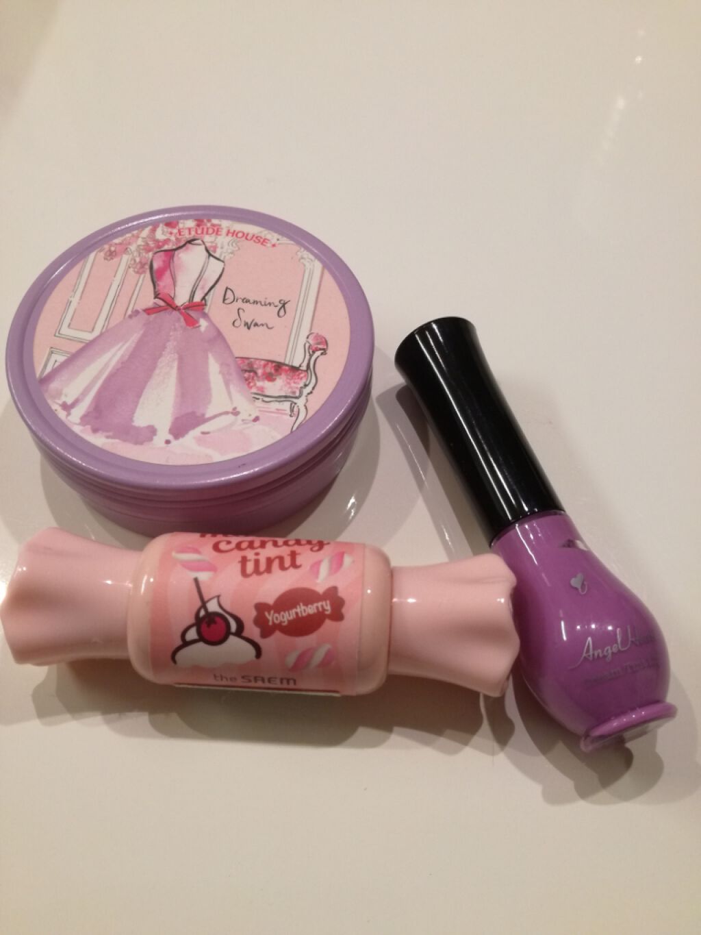 ドリーミングスワン アイ&チーク/ETUDE/パウダーチークを使ったクチコミ(1枚目)