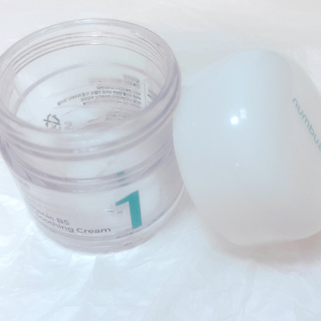 1番 塗るパントテン酸スージングクリーム/numbuzin/フェイスクリームを使ったクチコミ(1枚目)