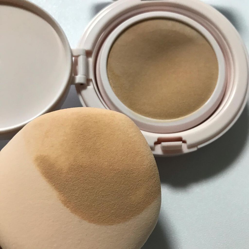 アクアリースキンウェア 02 ナチュラルベージュ/ESPRIQUE/クッションファンデーションを使ったクチコミ（3枚目）