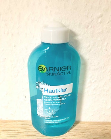 GARNIER Hautklar TÄGLICHES ANTI-PICKEL GESICHTSWASSER/GARNIER(海外)/化粧水を使ったクチコミ（1枚目）