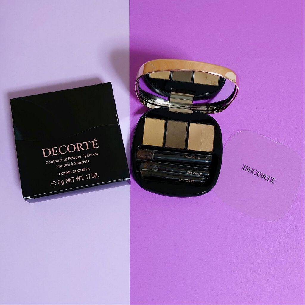 コントゥアリング パウダーアイブロウ/DECORTÉ/パウダーアイブロウを使ったクチコミ(1枚目)