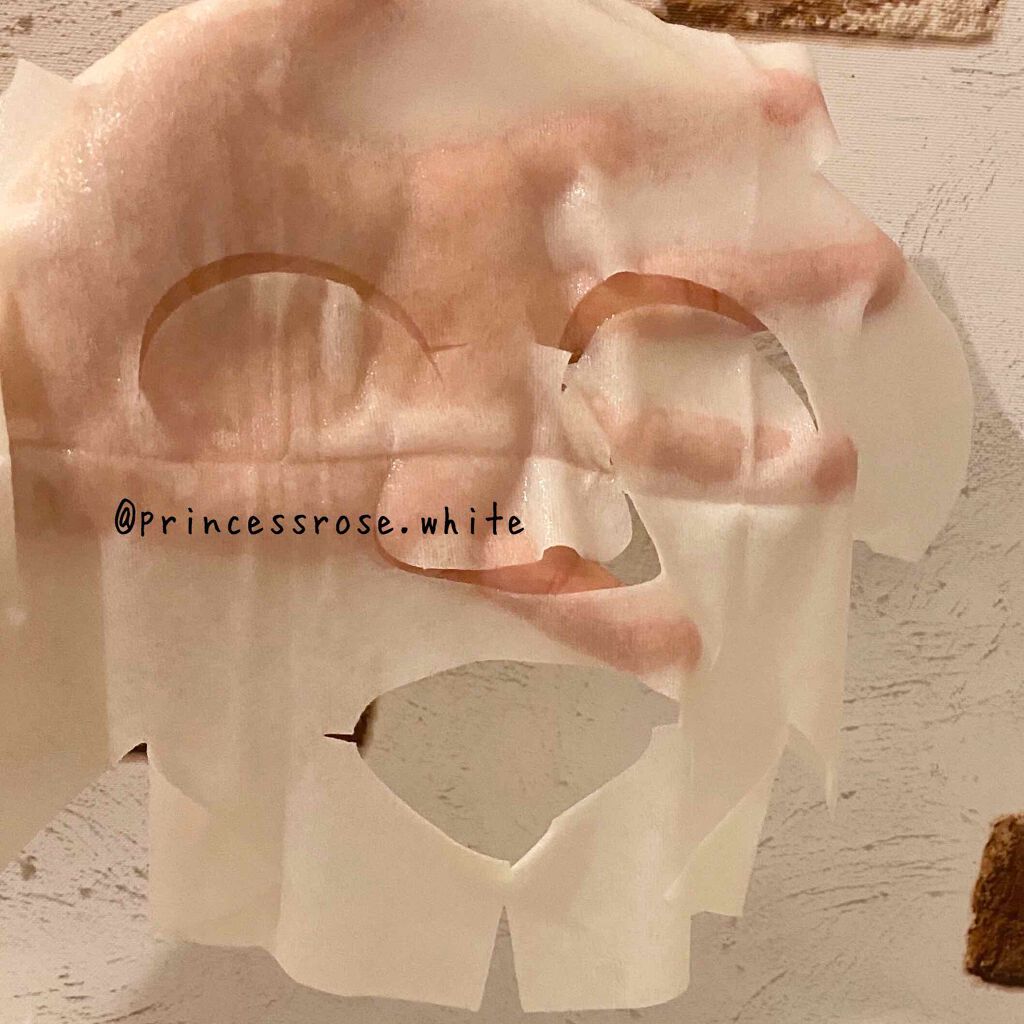 プレミアムジュレマスク(ローズ)/恵の本舗/シートマスク・パックを使ったクチコミ(2枚目)