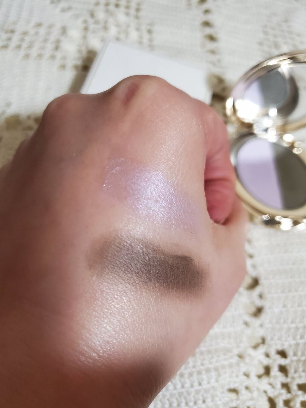 スナイデル シルキー タッチ アイズ/SNIDEL BEAUTY/アイシャドウパレットを使ったクチコミ(3枚目)