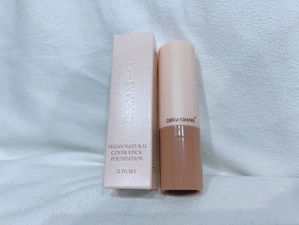 ヴィーガンナチュラルカバースティックファンデーション/DERMASHARE/その他ファンデーションを使ったクチコミ(1枚目)
