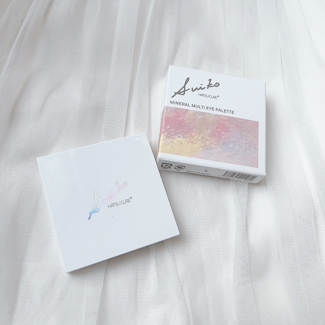 ミネラルマルチアイパレット 03 ミラージュピンク/SUIKO HATSUCURE/マルチパレットを使ったクチコミ（2枚目）