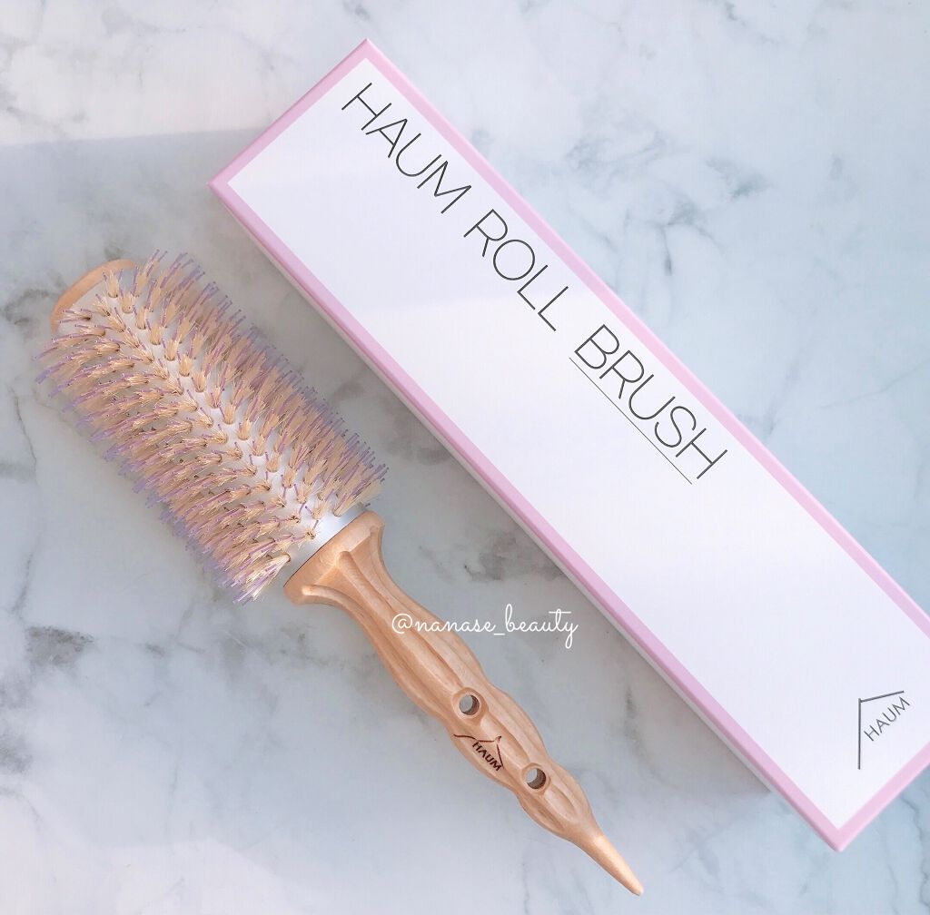 ロールブラシ/HAUM/ヘアブラシを使ったクチコミ（1枚目）
