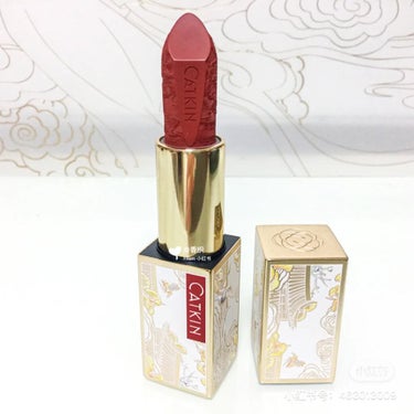 Dreamworld Carving Lipstick/CATKIN/口紅を使ったクチコミ（3枚目）