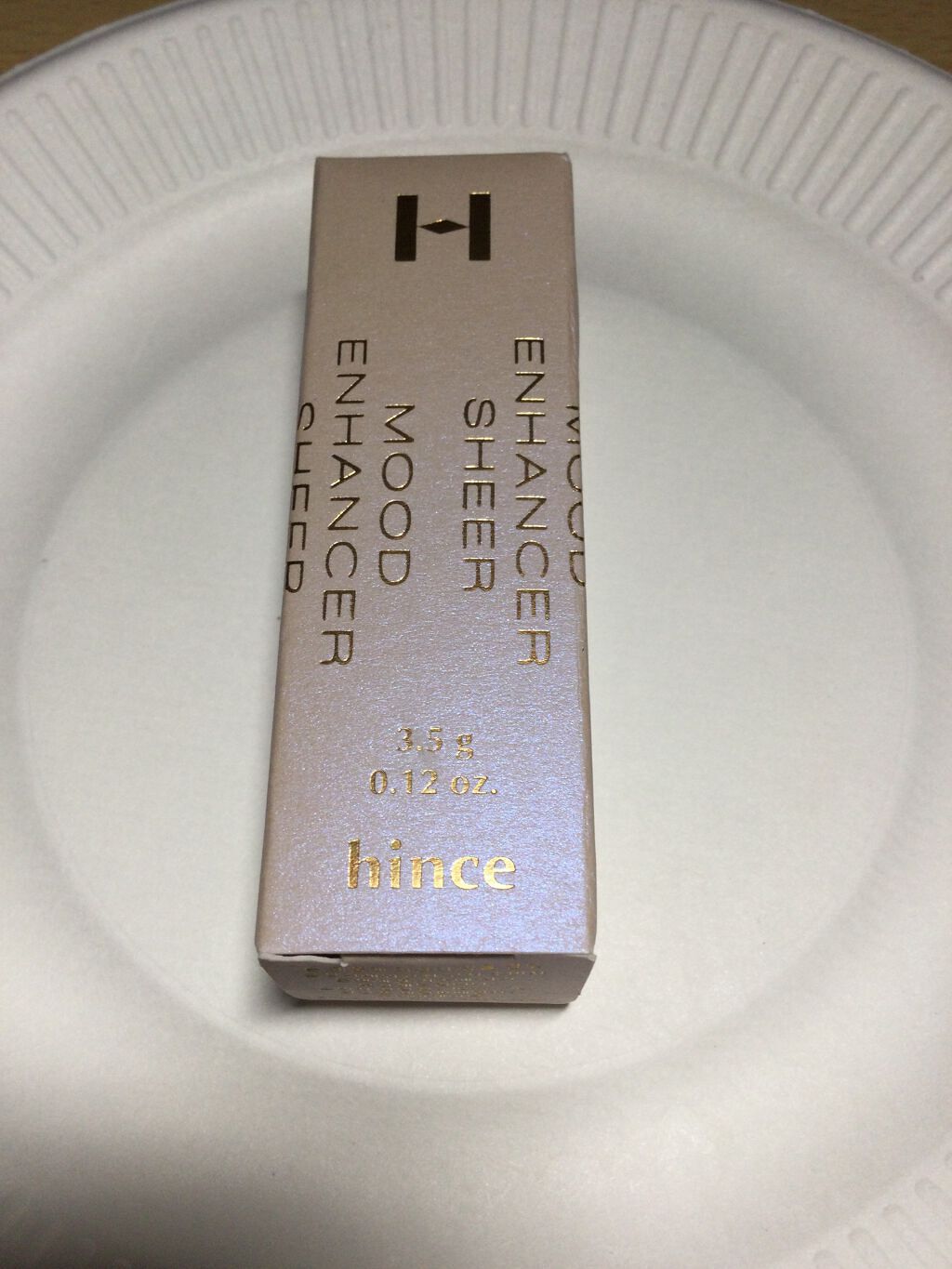 ムードインハンサーシアー S003 スペルアウト/hince/口紅を使ったクチコミ（2枚目）