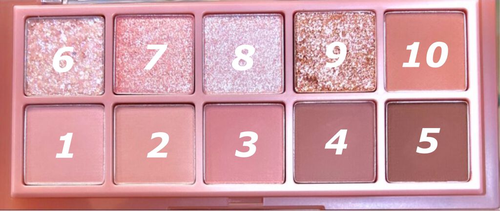 ベターザンパレット/rom&nd/アイシャドウパレットを使ったクチコミ(5枚目)