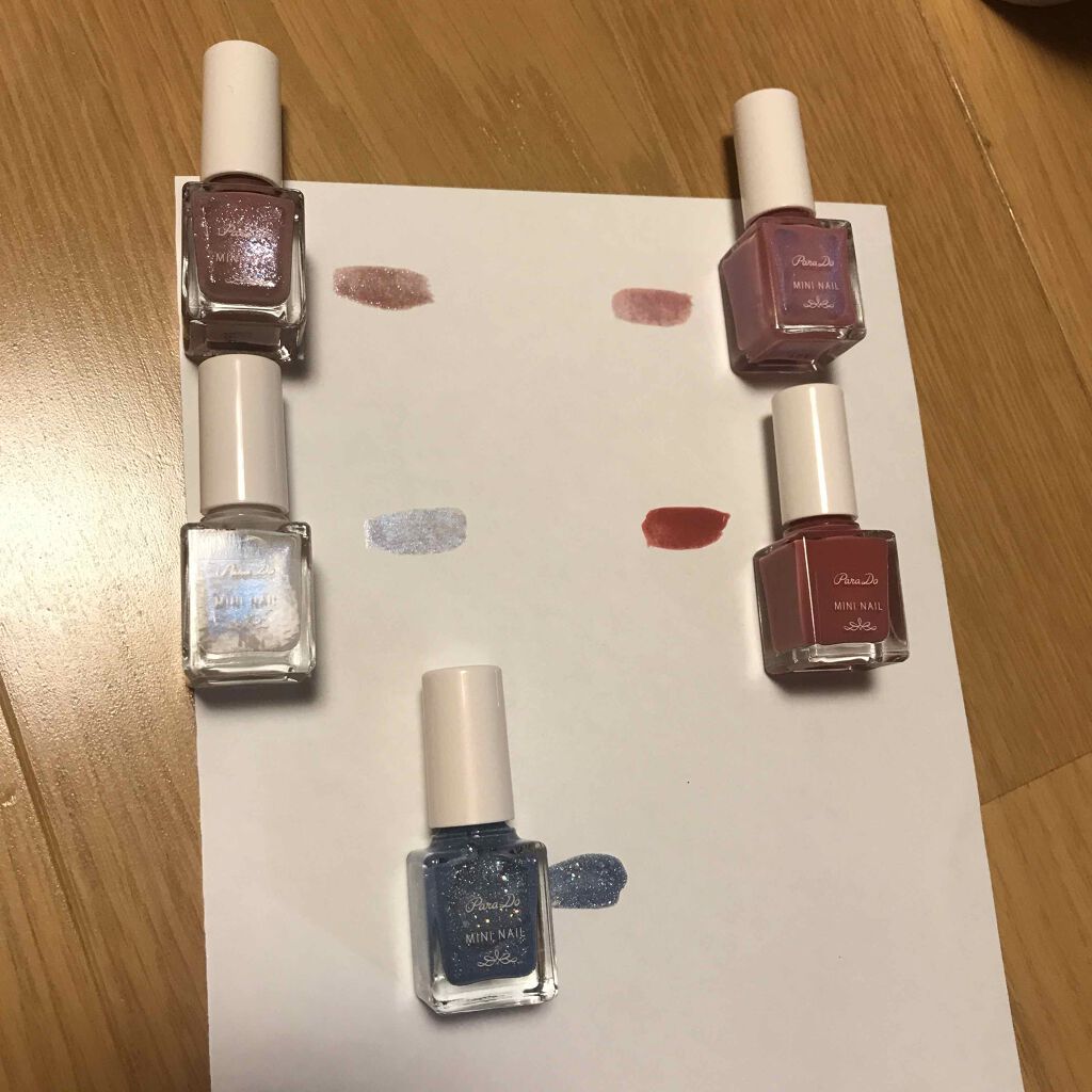 ミニネイル/パラドゥ/マニキュアを使ったクチコミ(3枚目)