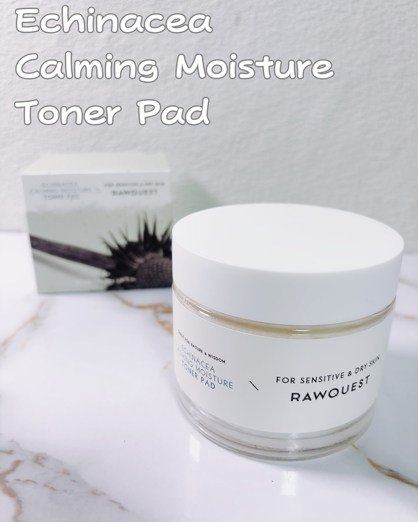 エキネシア カーミングモイスチャートナーパッド/RAWQUEST/トナーパッドを使ったクチコミ（2枚目）