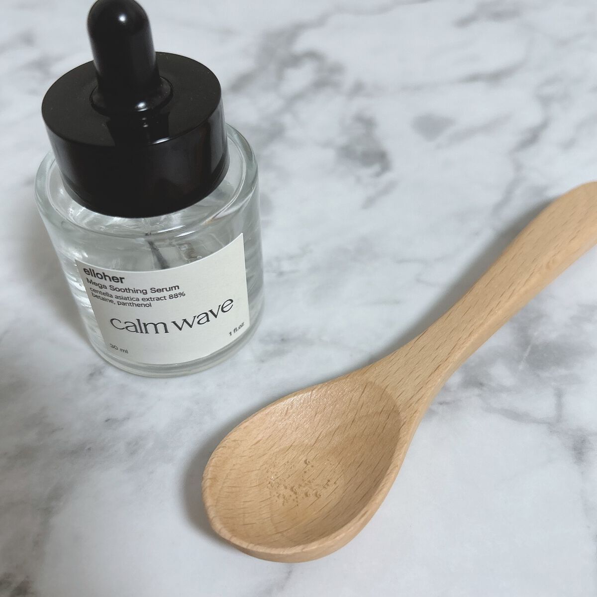 カームウェーブ - Mega Soothing Serum/elloher/美容液を使ったクチコミ（2枚目）