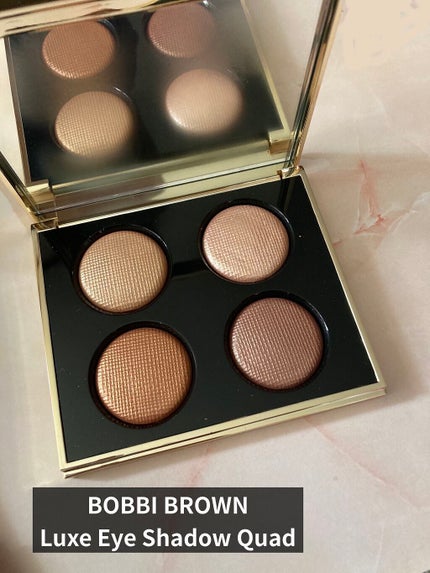 リュクス アイシャドウ クォード/BOBBI BROWN/アイシャドウパレットを使ったクチコミ(1枚目)