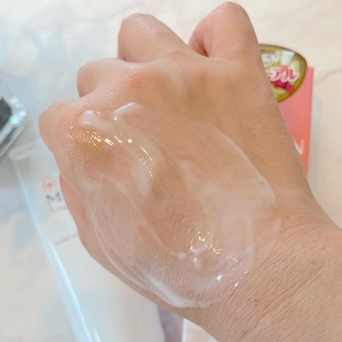 ミノン アミノモイスト モイストミルキィ クレンジング/ミノン/ミルククレンジングを使ったクチコミ（3枚目）