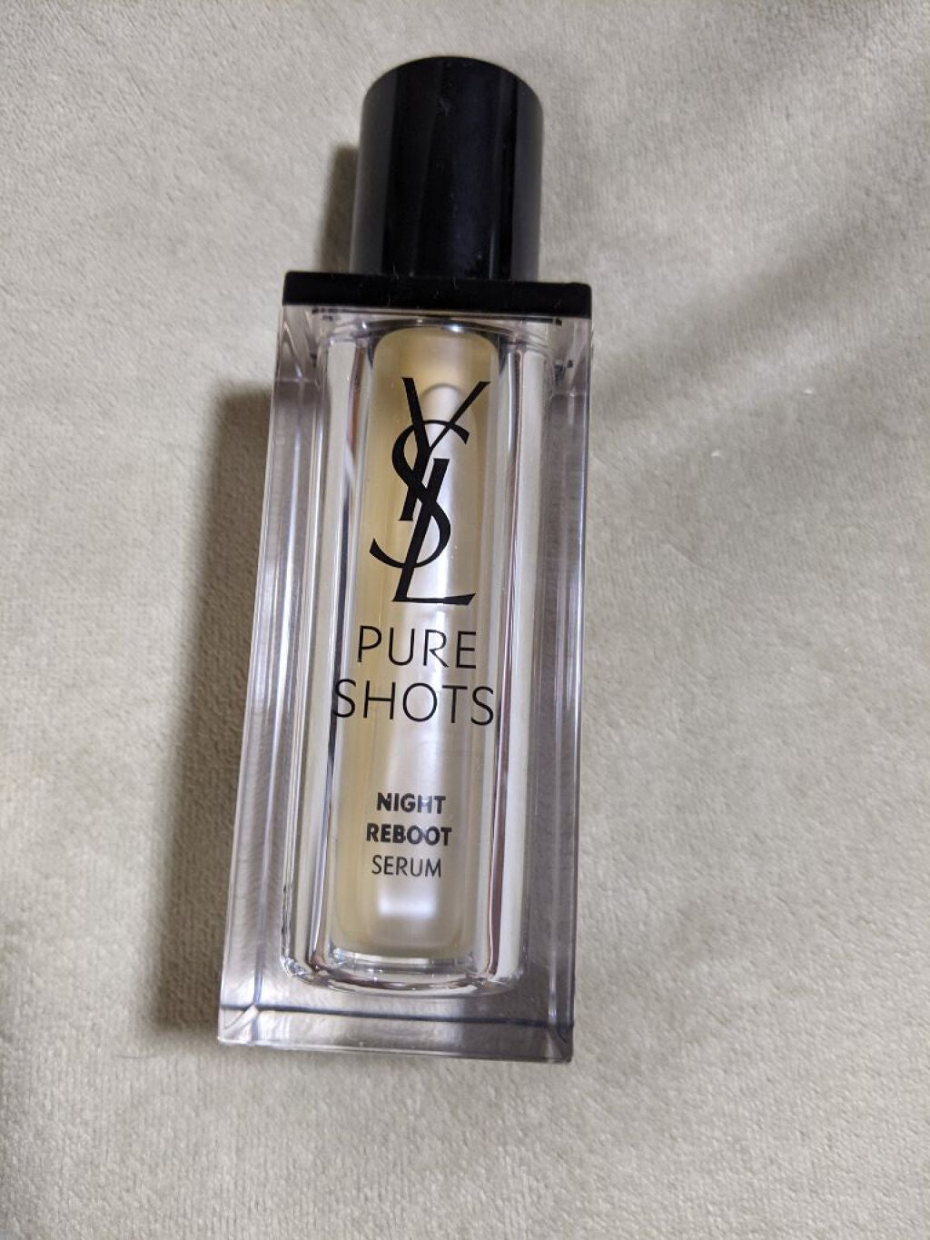 ピュアショット ナイト リチャージセラム/YVES SAINT LAURENT BEAUTE/美容液を使ったクチコミ(1枚目)
